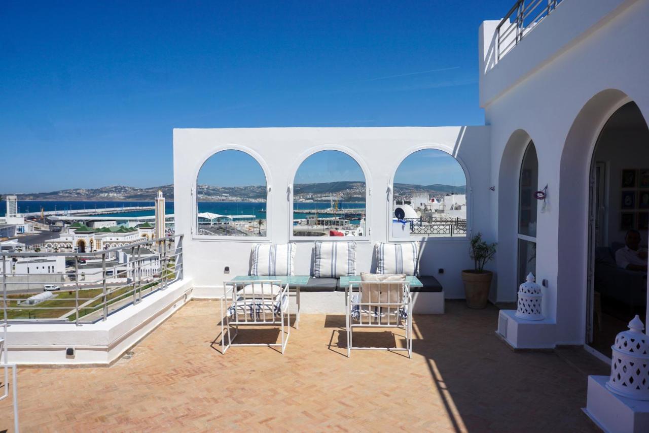 Vue Imprenable Le Balcon De Tanger Hotel Kültér fotó
